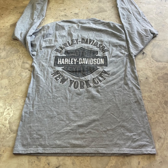Harley-Davidson Gray Long Sleeve NYC - Picture 9 of 10